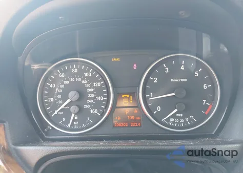 2007 BMW 328I z USA, uszkodzony, nr VIN WBAVC53557FZ75745